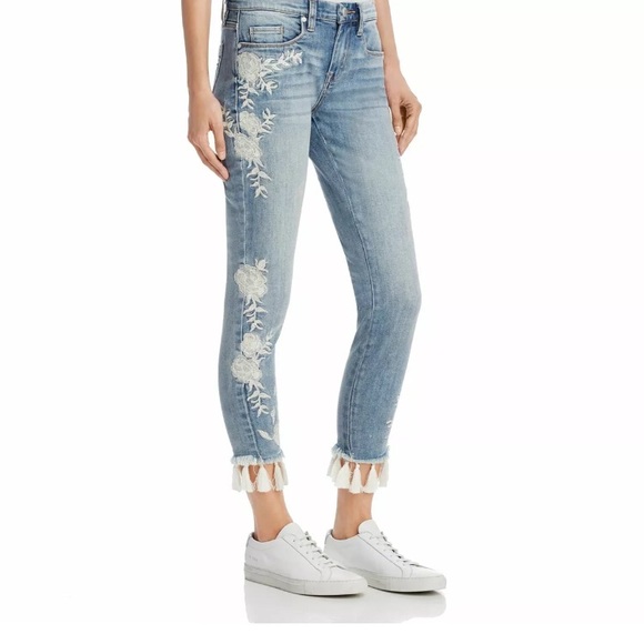 Blanknyc Embroidered Tassel-Hem Jeans Waist 29” - Picture 12 of 12